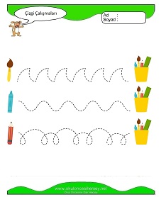 Çizgi Çalışma Sayfaları